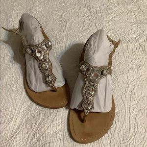 Ivanka Trump Sparkly Sandals